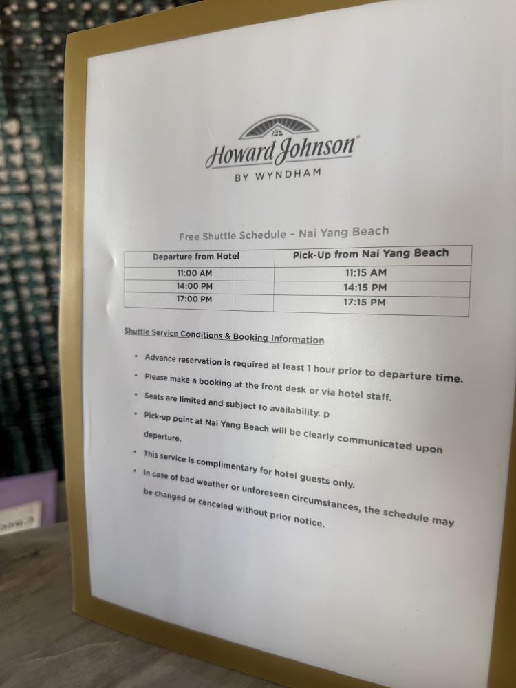 Howard Johnson by Wyndham Phuket Naiyang 宿泊者の投稿写真 11
